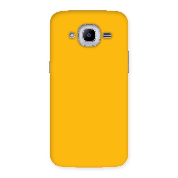 Gold Yellow Back Case for Samsung Galaxy J2 2016